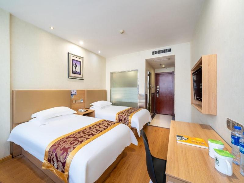 Greentree Inn Yiwu International Trade City Hotel Esterno foto