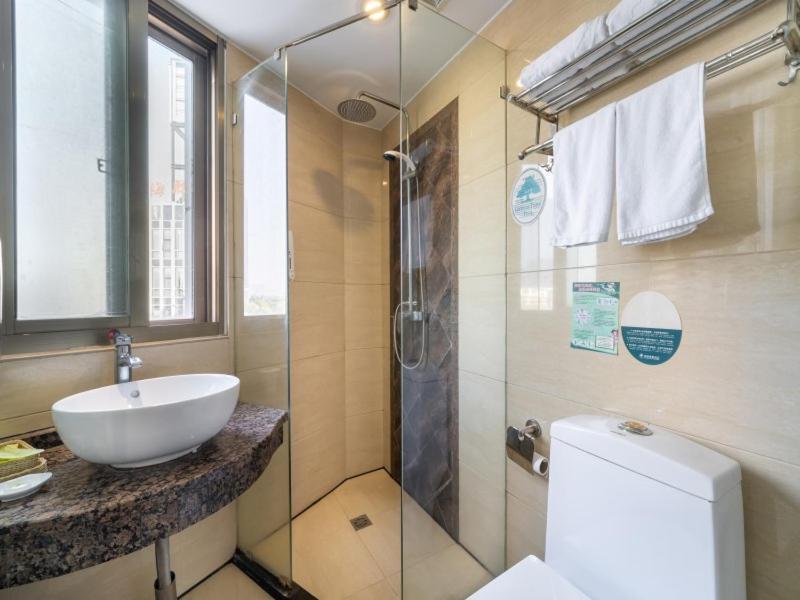 Greentree Inn Yiwu International Trade City Hotel Esterno foto
