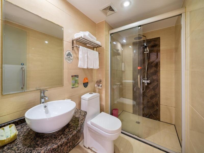 Greentree Inn Yiwu International Trade City Hotel Esterno foto